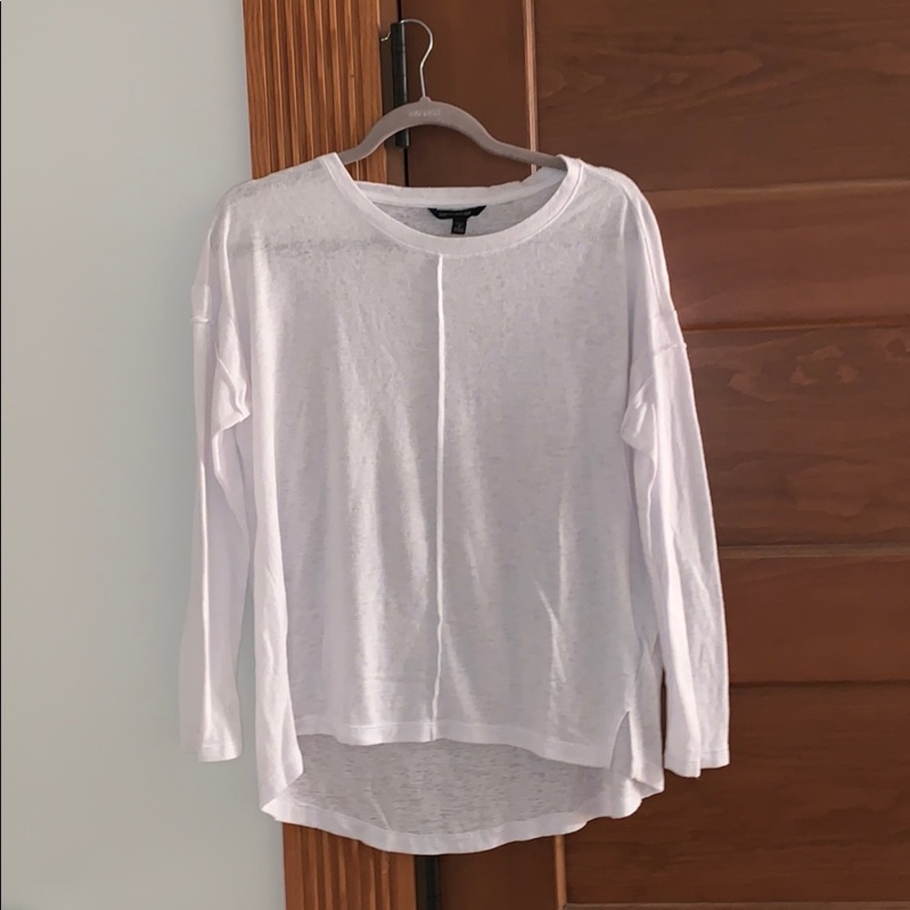 Banana Republic light material white sweater